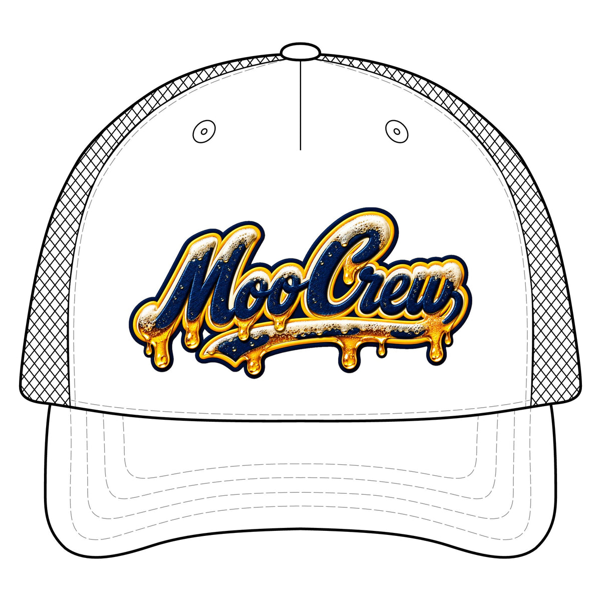 Mob Crew Beer Drip Trucker Hat