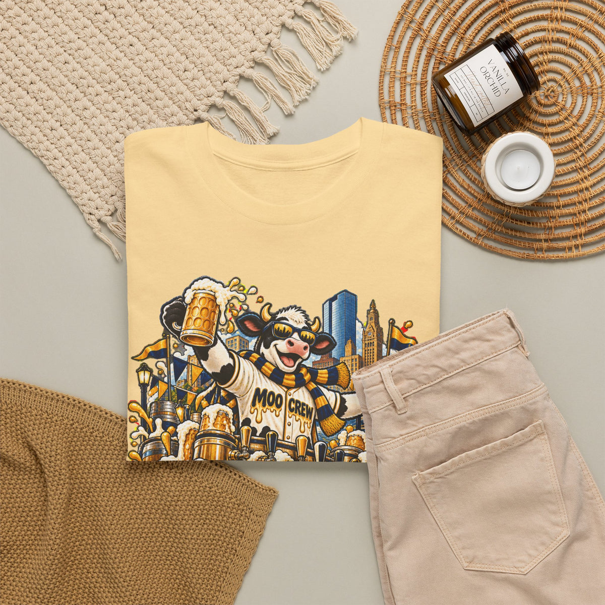 Moo Crew Endless Beer Milwaukee Graphic Tee