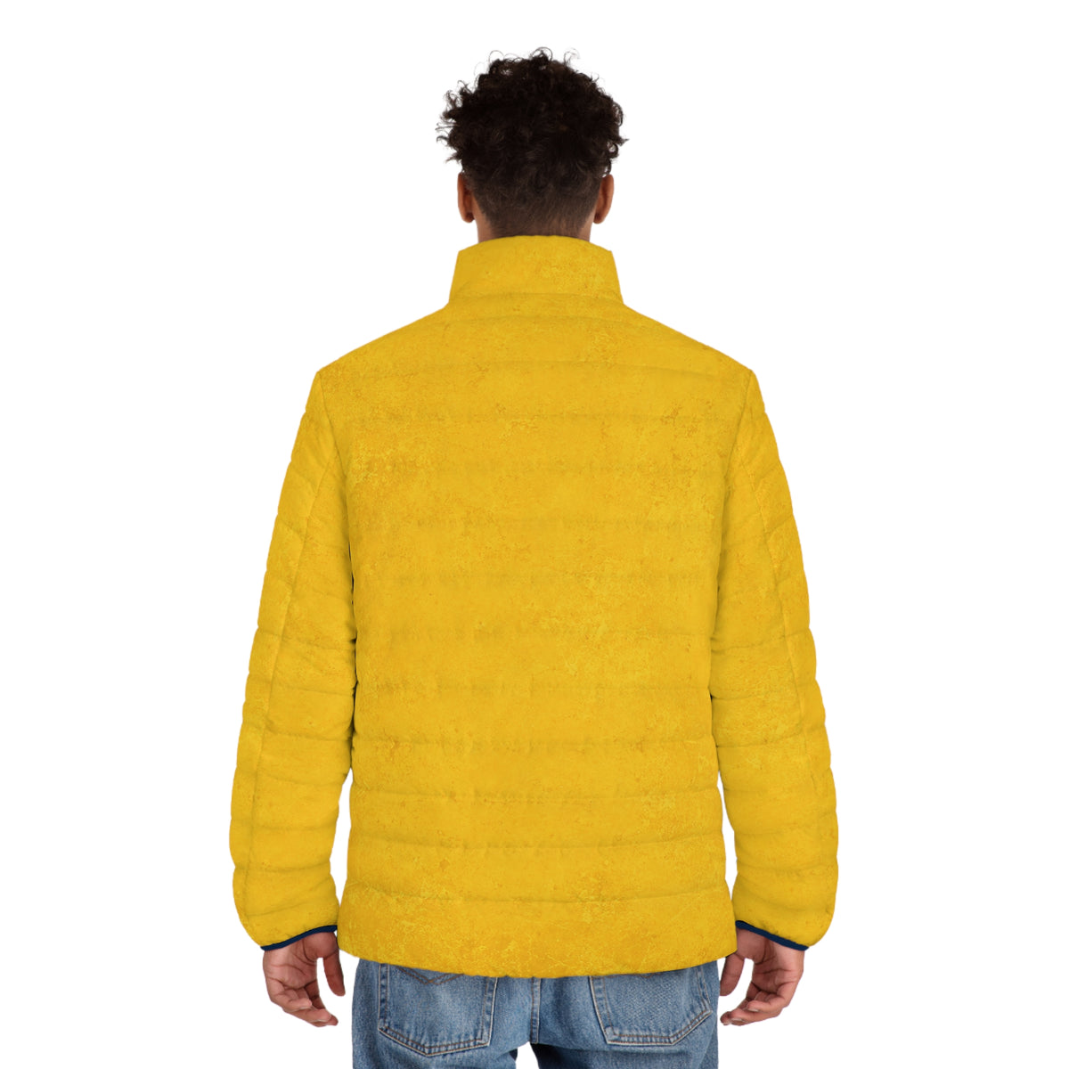 Moo Crew Call The Herd Puffer Men’s Printed Puffer Jacket