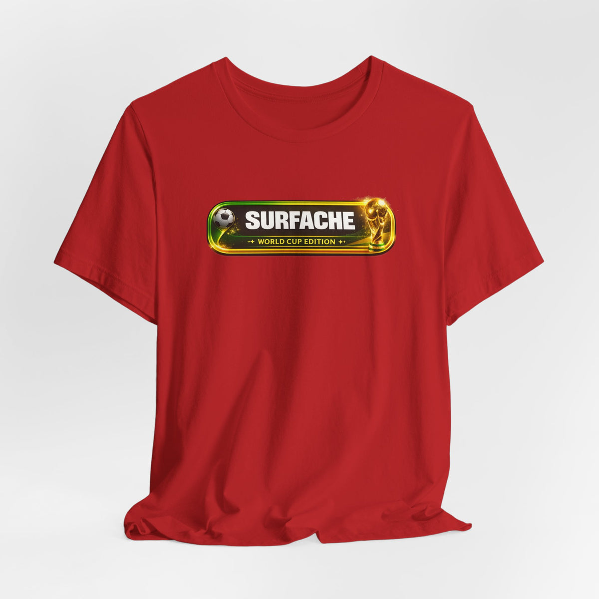 Surfache World Cup Soccer Fan Tee — ‘9’ Back Player Graphic with Surfache Crest