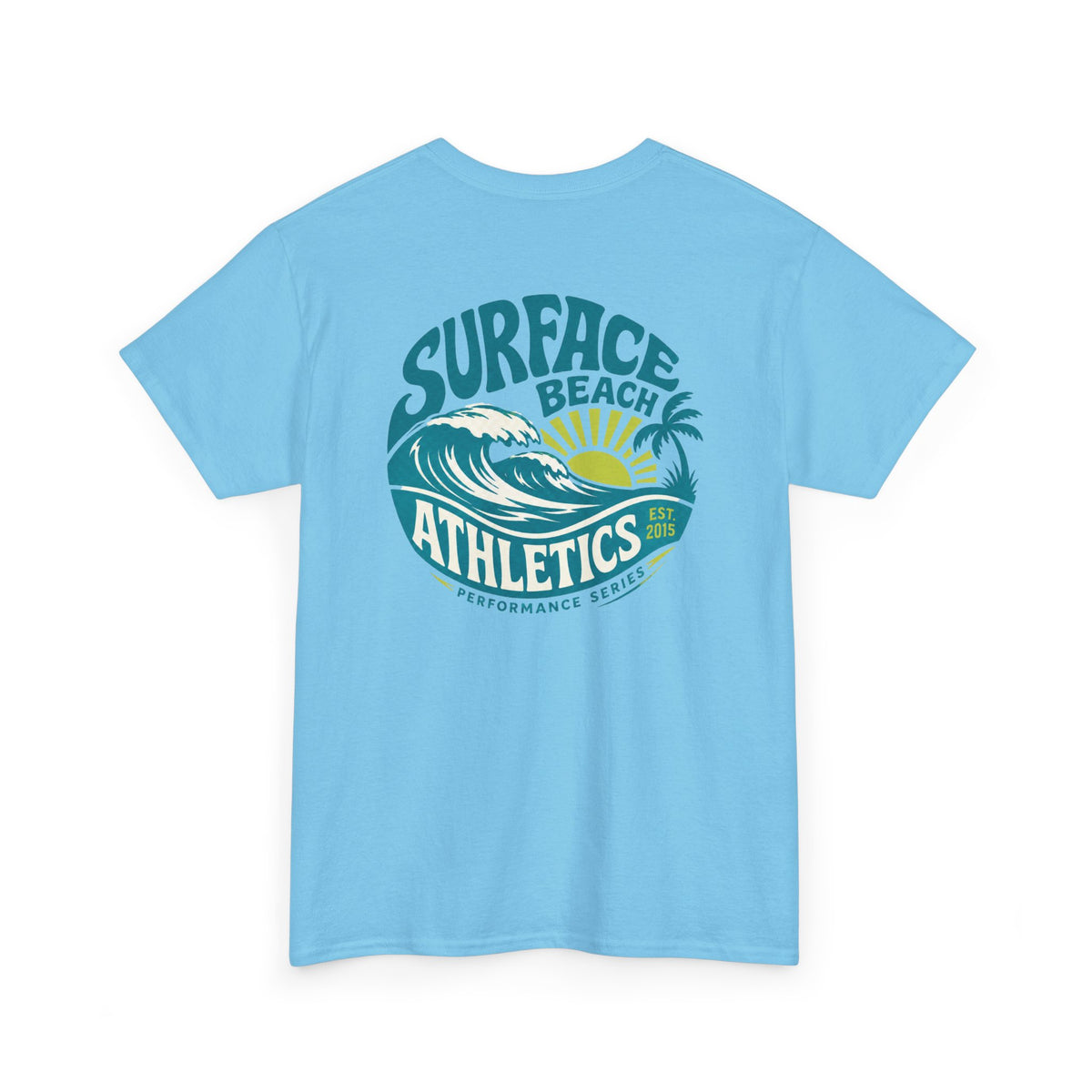 Surface Beach Athletics T-Shirt — Coastal Surf Vintage Tee