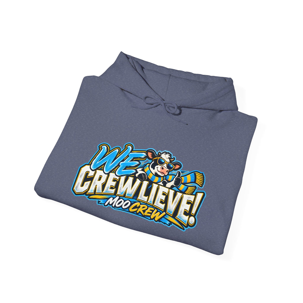 Moo Crew We Crewlieve Game Day Hoodie