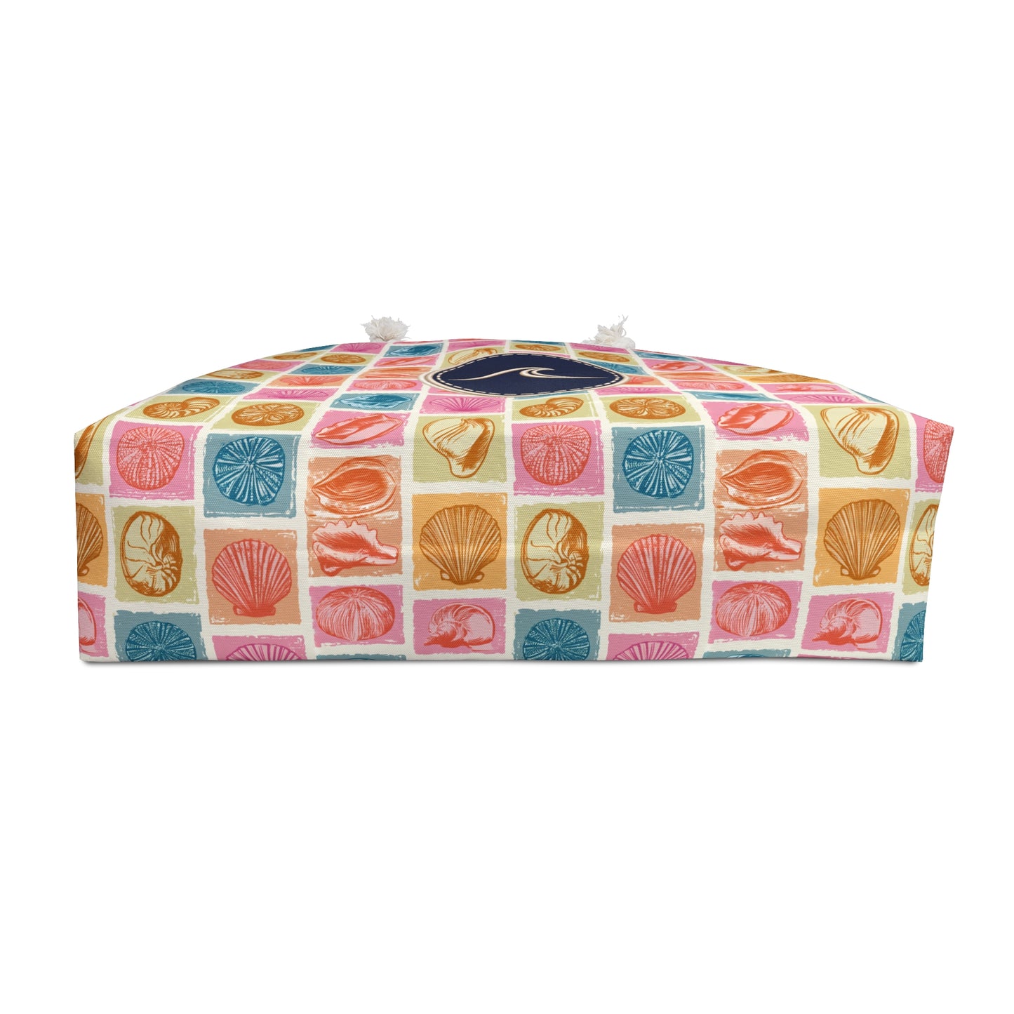 Surfache Sanibel Island Inspired Tropical Seashell Weekender Bag — Colorful Beach Travel Tote