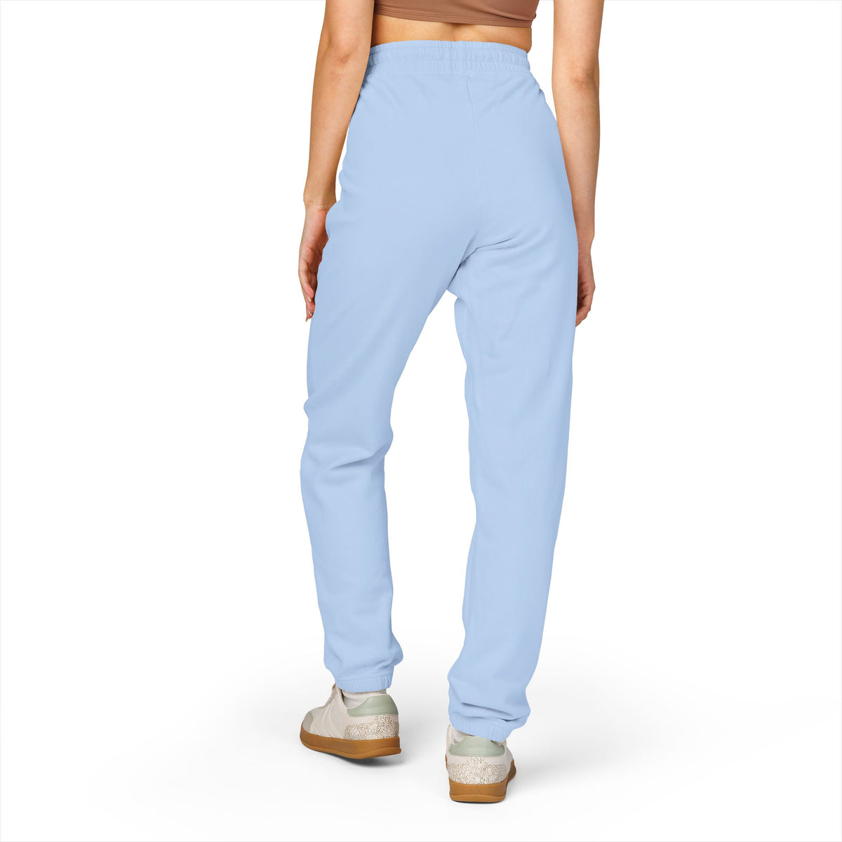 Embroidered Anchor Fleece Sweatpants — Nautical Beach Vibe Joggers