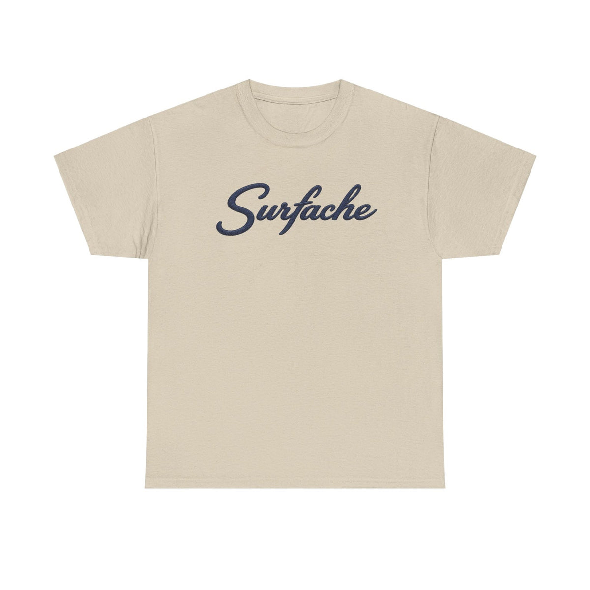 Surfache script t-shirt collection hero image