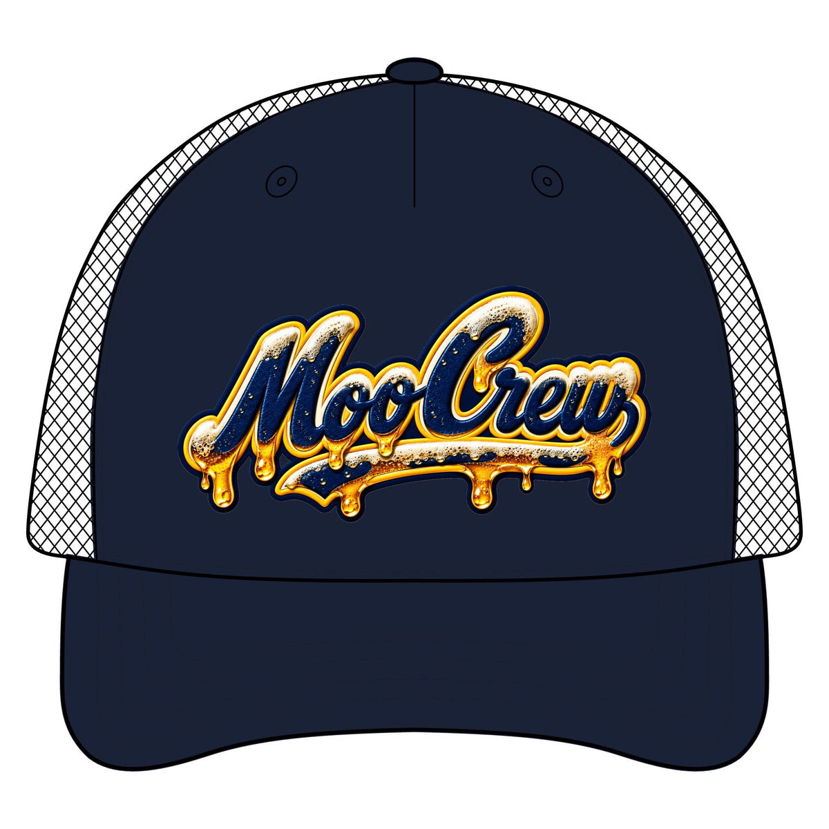 Mob Crew Beer Drip Trucker Hat