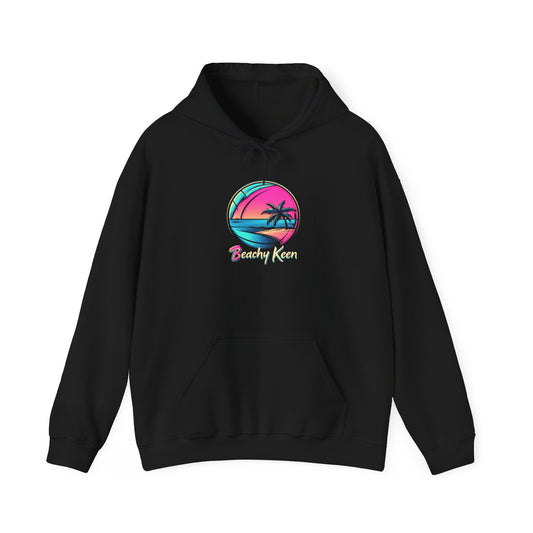 Beachy Keen Surface Beach Volleyball Unisex Heavy Blend™ Hooded Sweatshirt