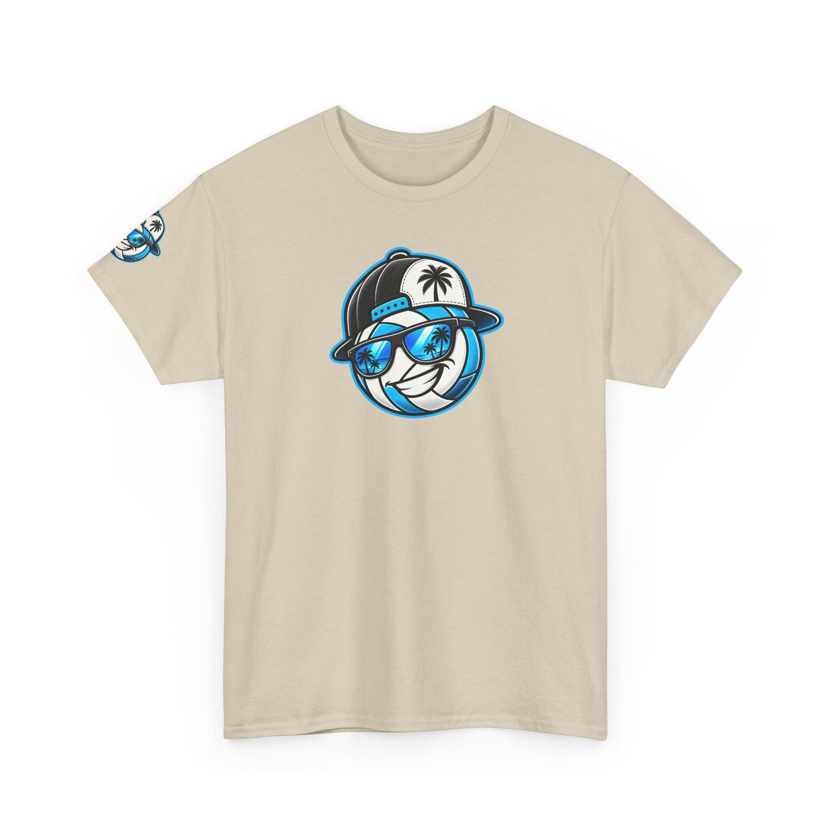 Surface Beach Volleyball Tee — 'Surface' Retro Palm Logo T-Shirt