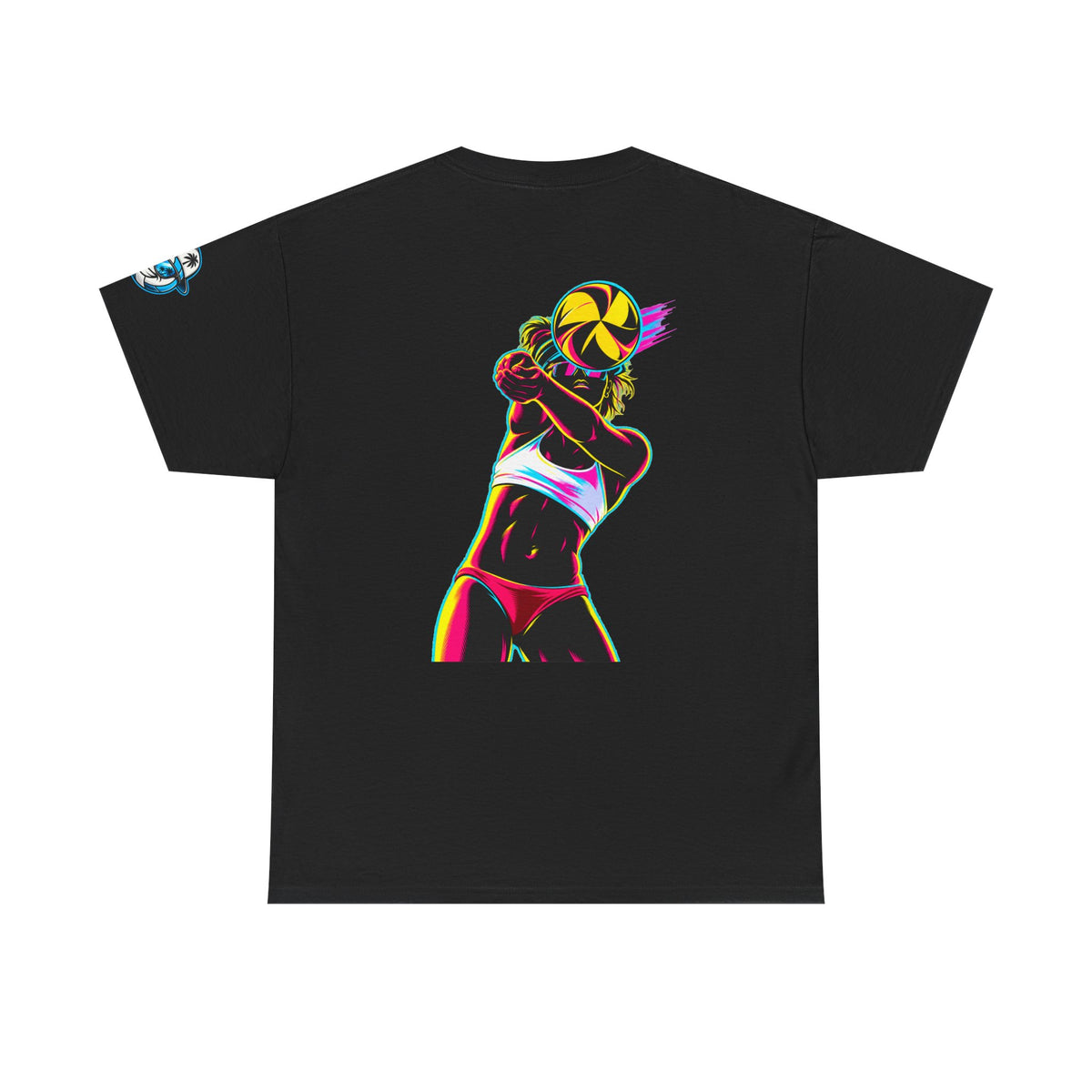 Beach Volleyball Tee — "Surface Beach Volleyball Club" Graphic Shirt