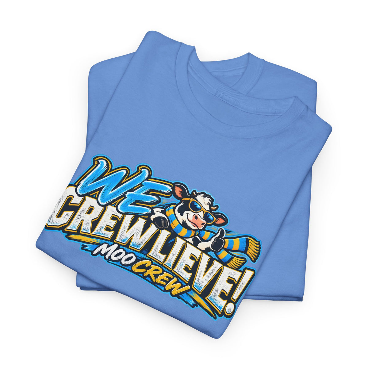 Moo Crew We Crewlieve! Graphic T-Shirt