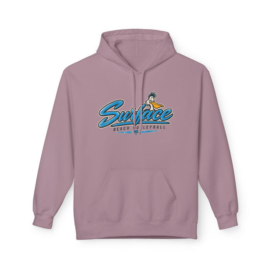 Surface Beach Volleyball Hoodie — Coastal Team Logo Pullover