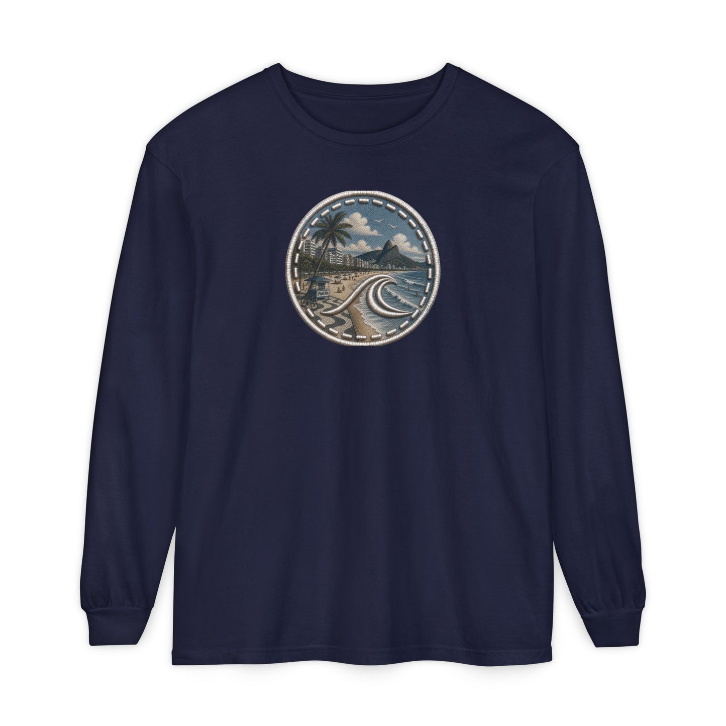 Surfache Ipanema Icon Long Sleeve Tee —Destination Graphic T-Shirt