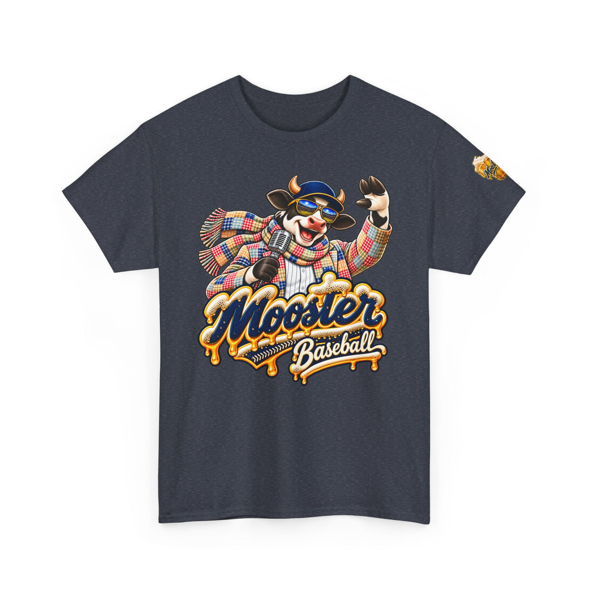 Mooster Baseball Mascot T-Shirt