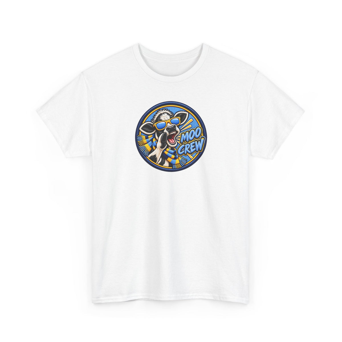 Moo Crew Cow Graphic T-Shirt