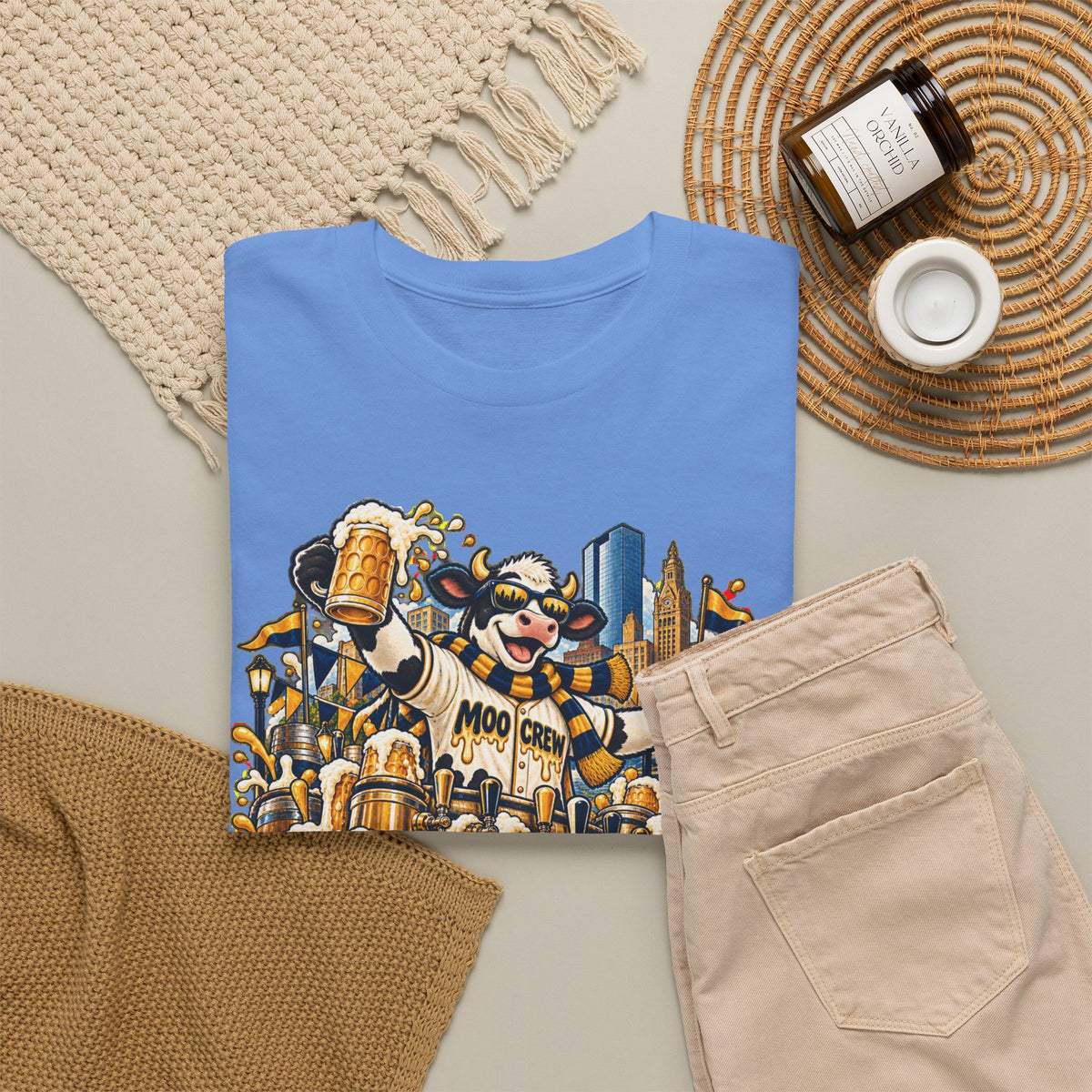 Moo Crew Endless Beer Milwaukee Graphic Tee