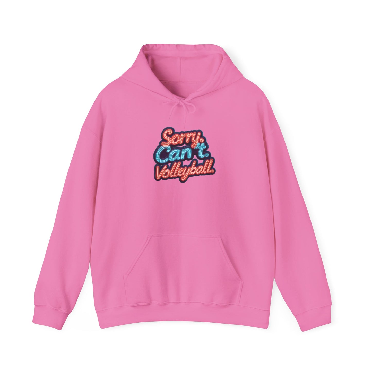 Sorry Can't Volleyball Unisex Heavy Blend™ Hooded Sweatshirt