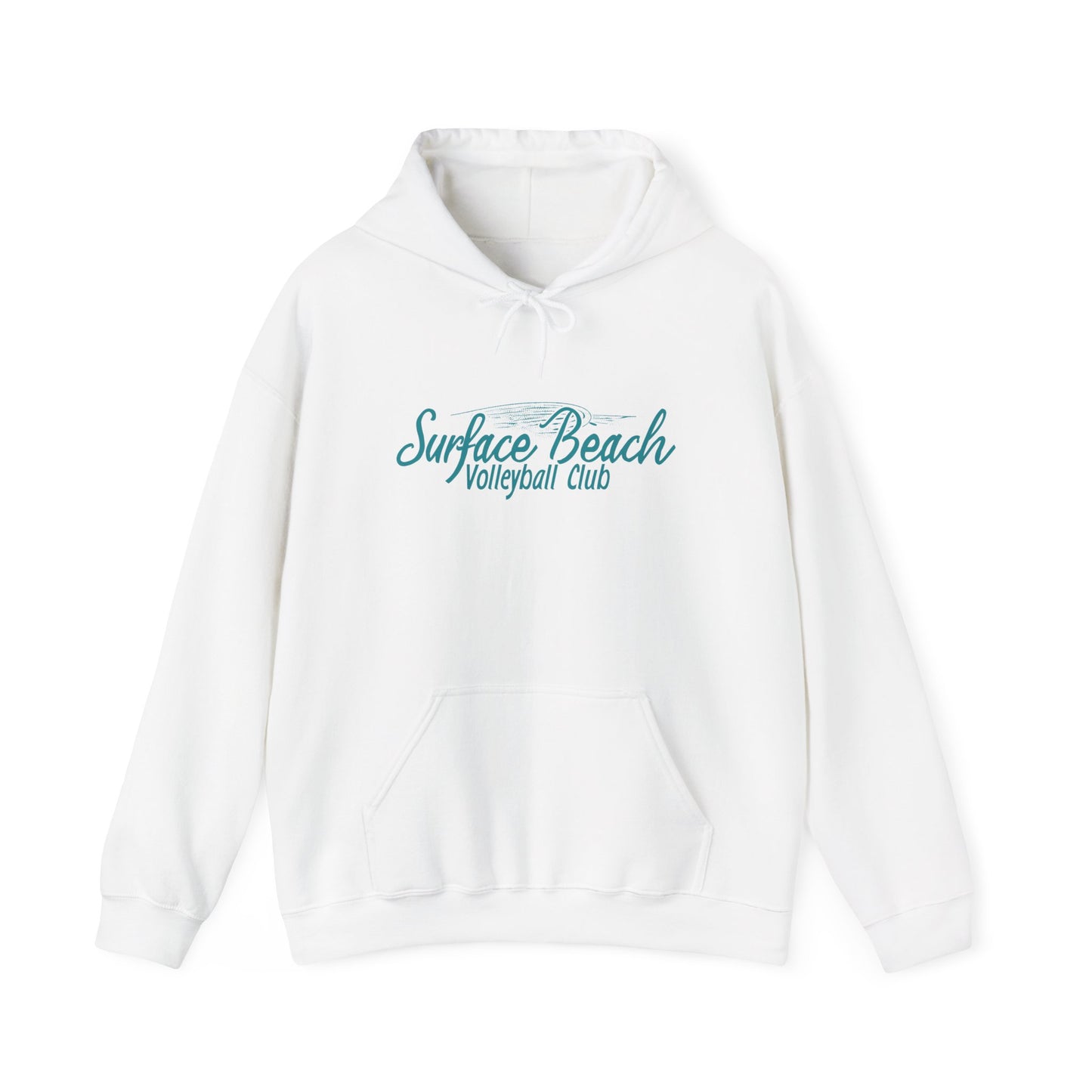 “Partners” Surface Beach Volleyball Club Unisex Heavy Blend™ Hooded Sweatshirt