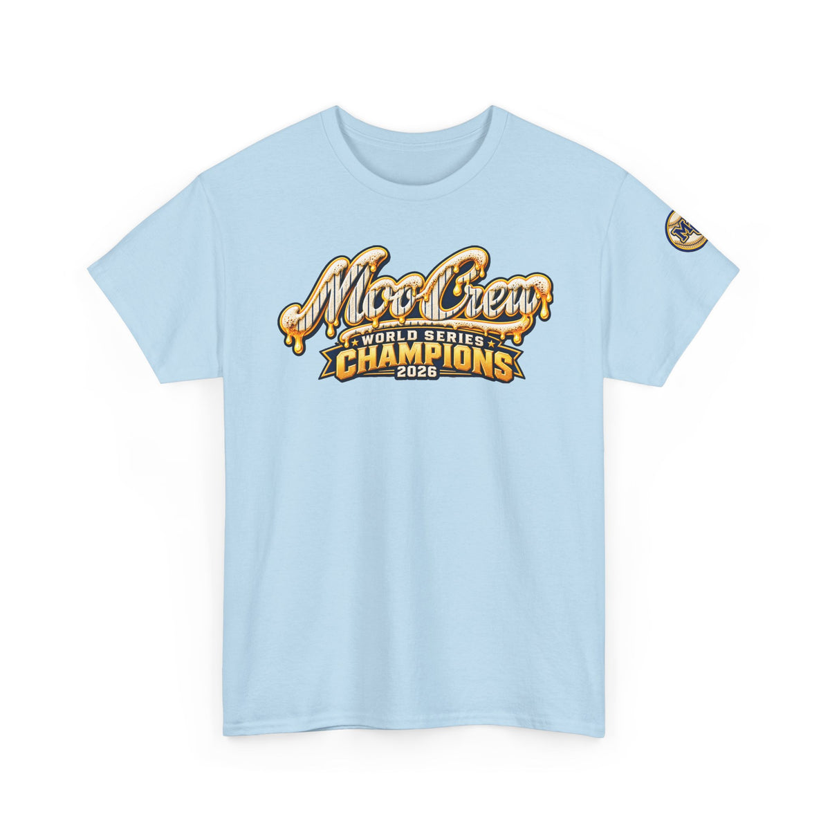 Moo Crew World Series Champions 2026 Baseball T-Shirt