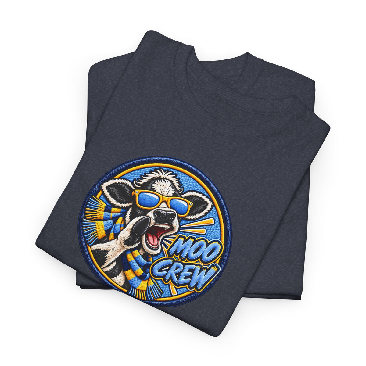 Moo Crew Cow Graphic T-Shirt