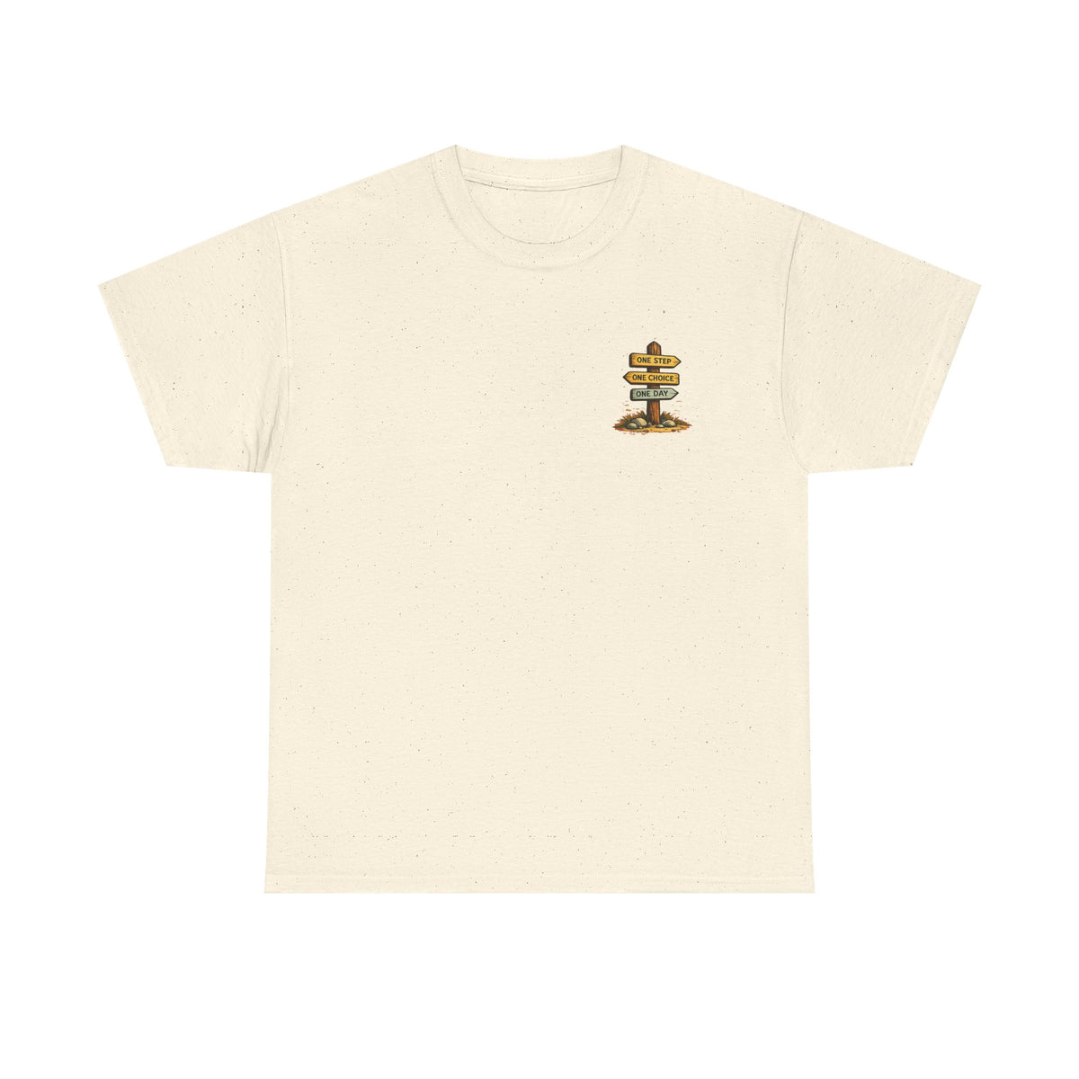 Progress Not Perfection Graphic Tee — Motivational Hiking Signback T‑Shirt