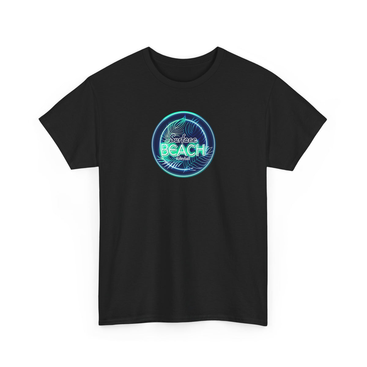 Surface Beach Volleyball Club Icon T-Shirt — Vintage Coastal Volleyball Tee