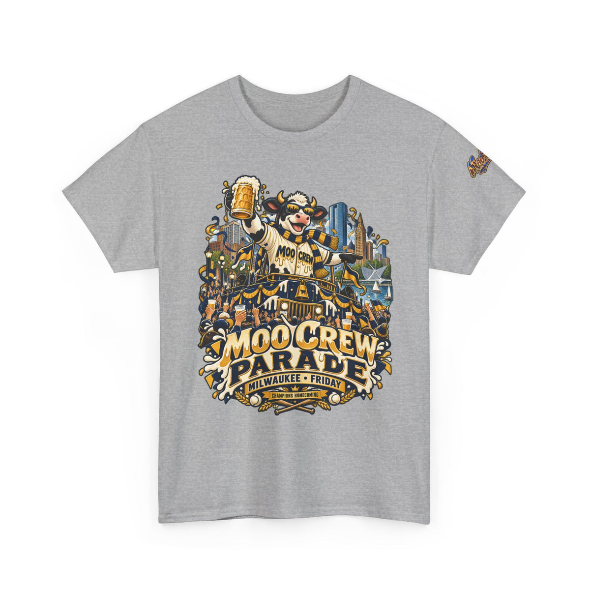 Moo Crew Parade Milwaukee Friday Graphic Tee