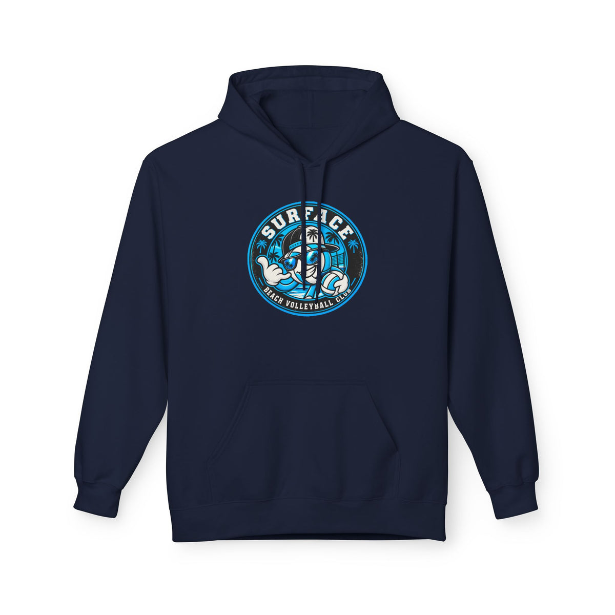 Surface Beach Volleyball Hoodie — Graphic Pullover
