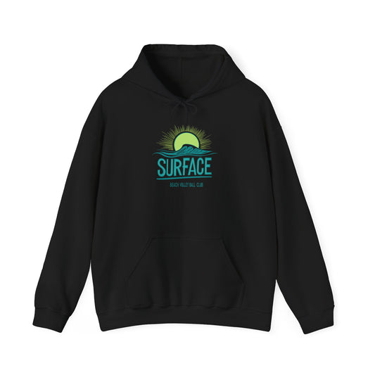Surf 'Surface' Hoodie – Retro Wave Beach Pullover