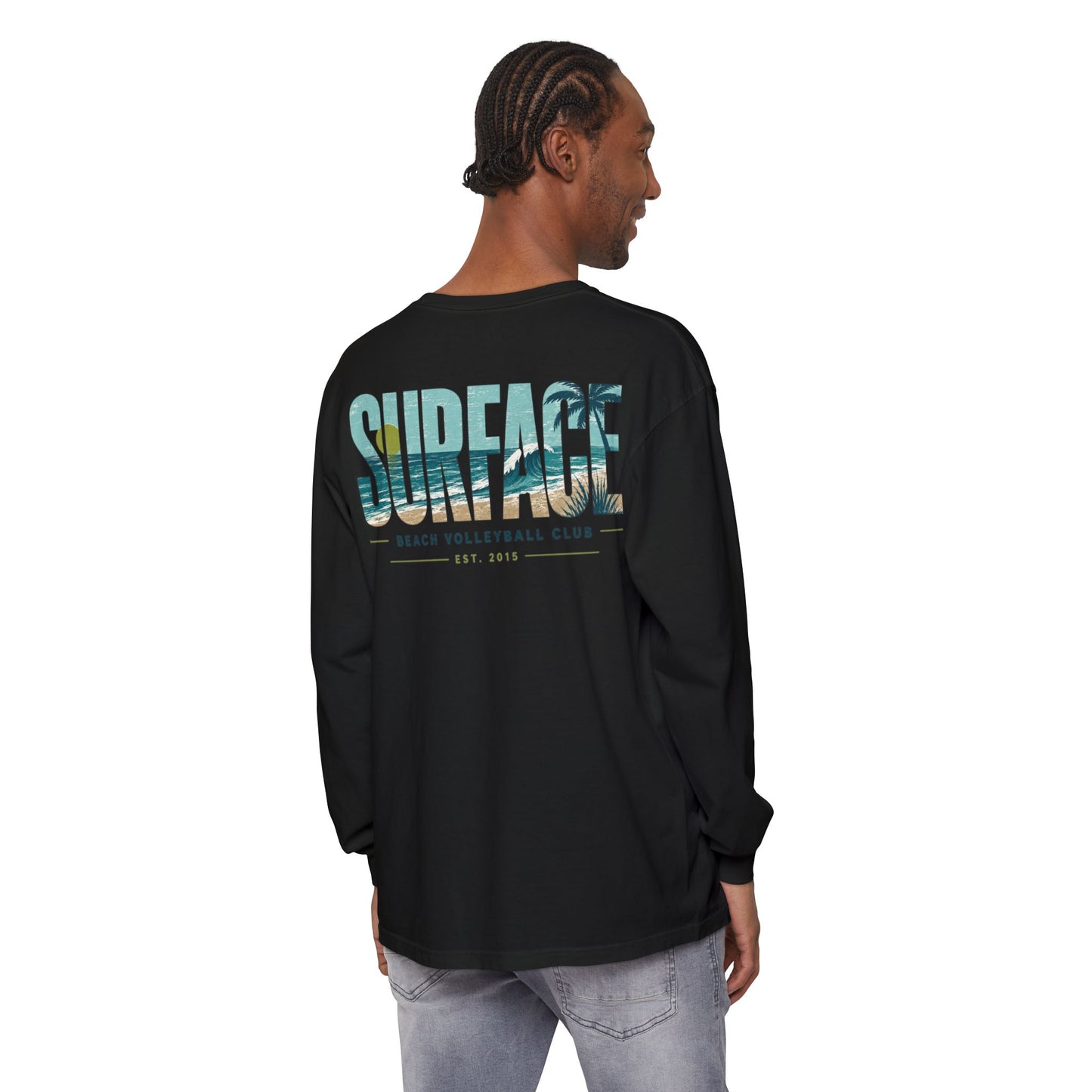Surfside Beach Volleyball Club Long Sleeve Tee