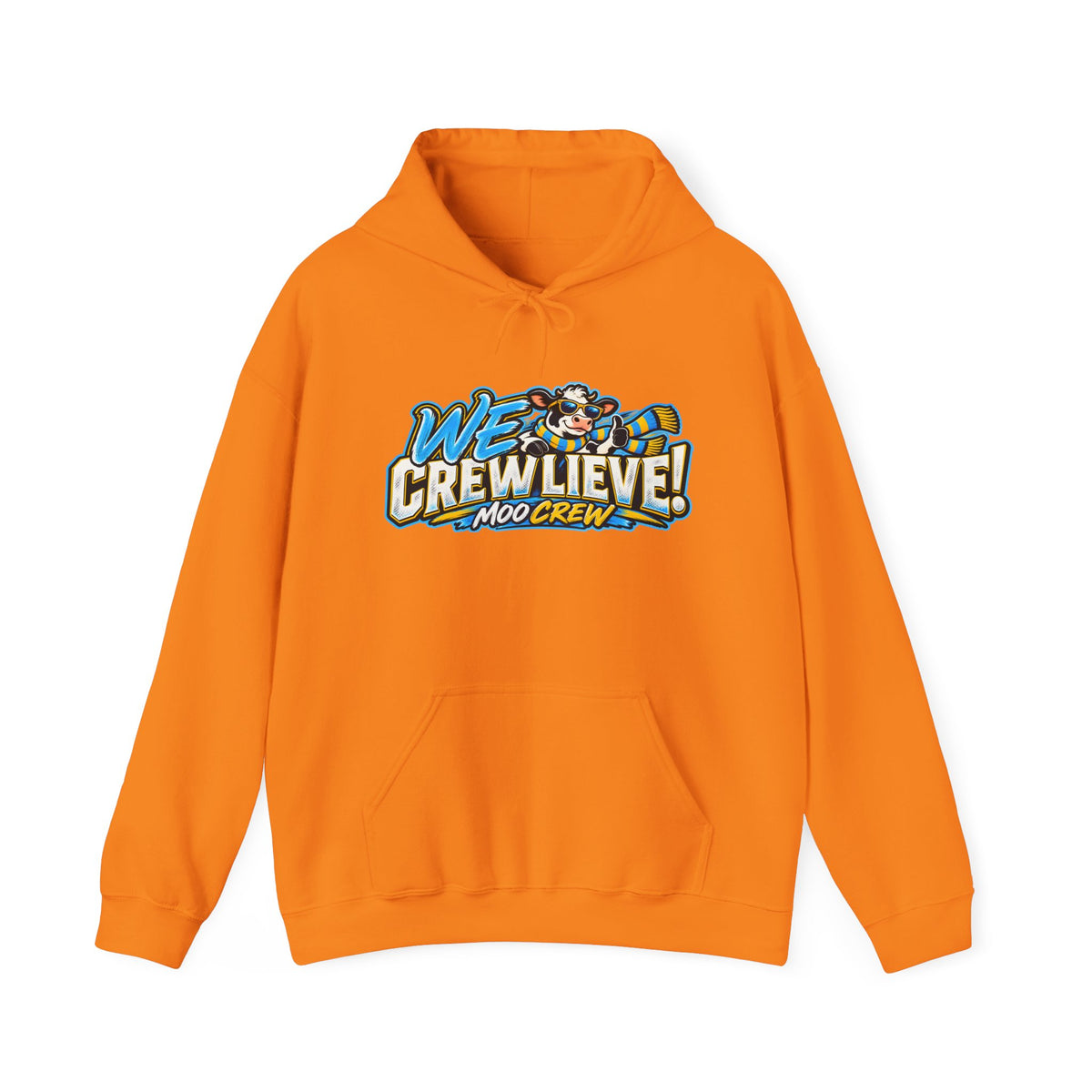 Moo Crew We Crewlieve Game Day Hoodie