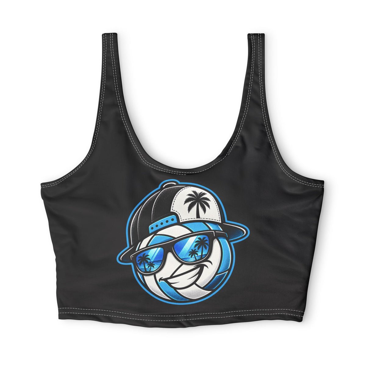 Beach Volleyball Sports Bra — Cool Surface Logo Activewear