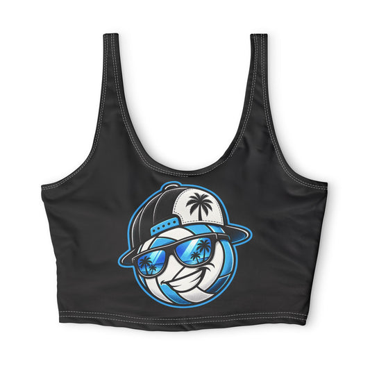 Beach Volleyball Sports Bra — Cool Surface Logo Activewear