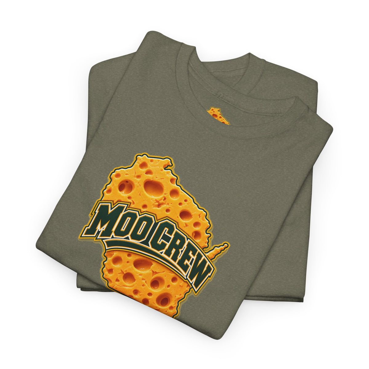 Moo Crew Cheese State Graphic T-Shirt