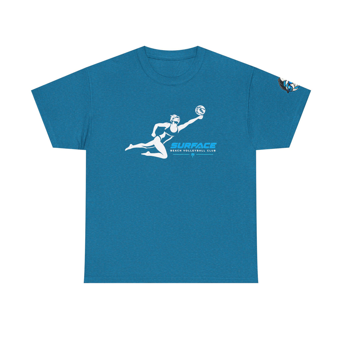 Surface Beach Volleyball Club T-Shirt — Retro Beach Volleyball