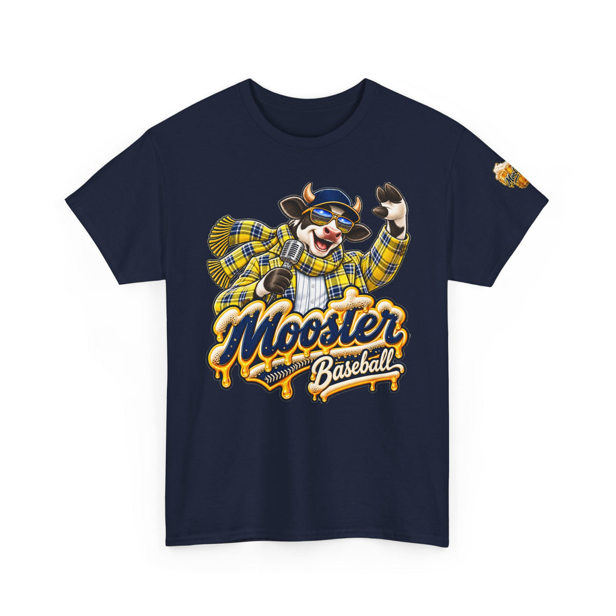 Mooster Baseball Mascot T-Shirt