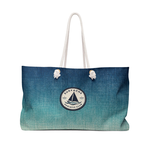 Surfache Adriatic Club Ombre Beach Weekender Bag — Surf & Sail Logo Tote