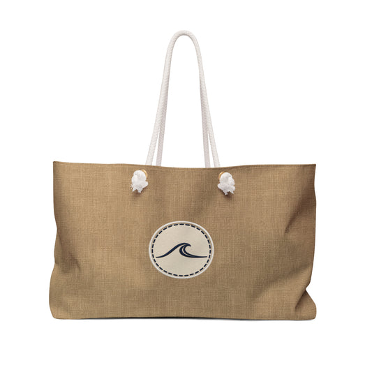 Surfache Beach Wave Weekender Bag — Canvas Travel Tote
