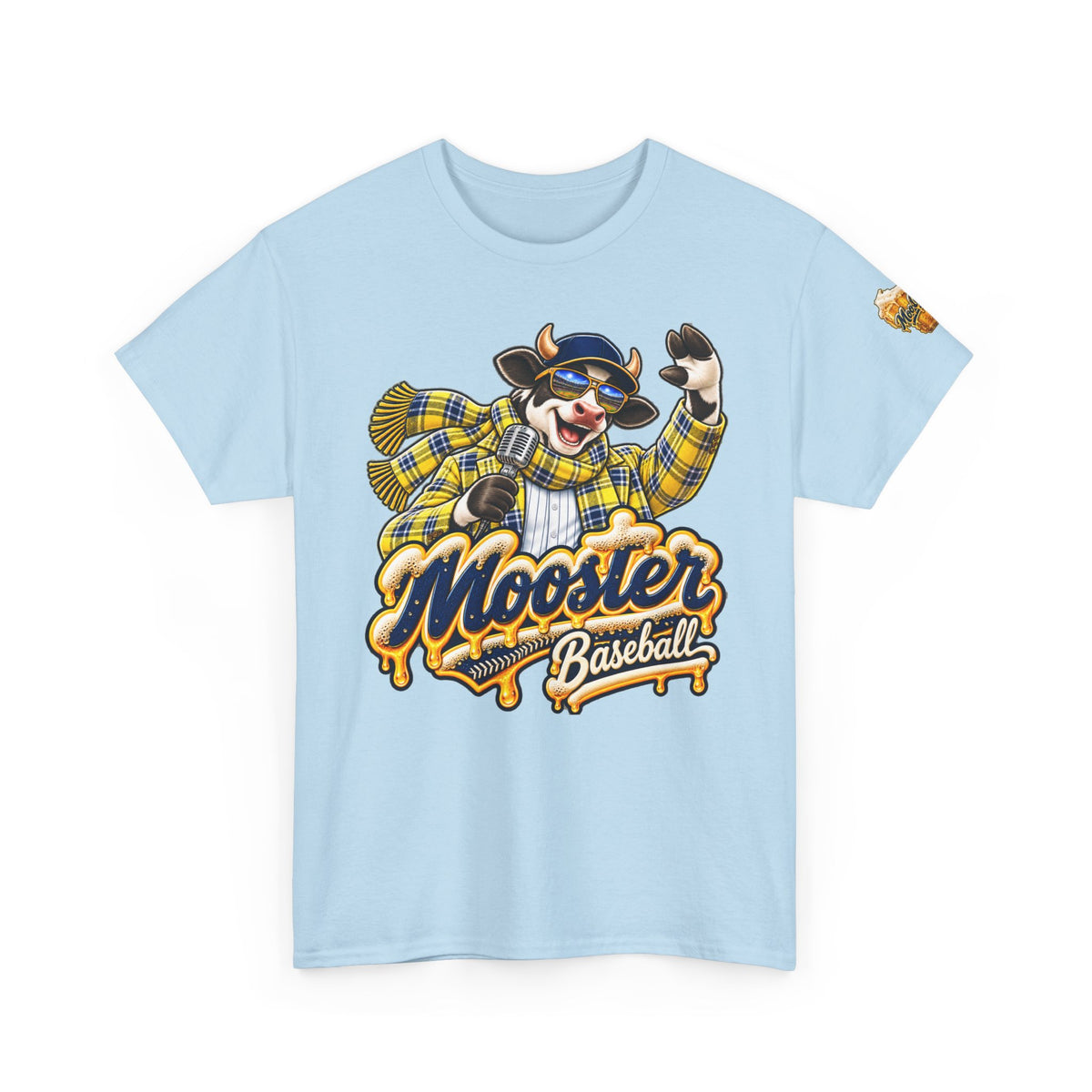 Mooster Baseball Mascot T-Shirt