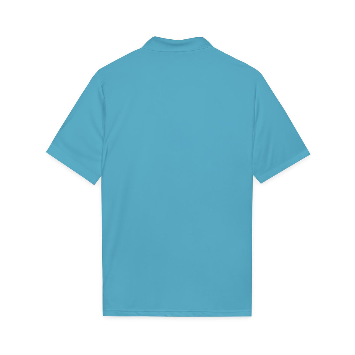 Embroidered Wave Logo Polo Shirt — Coastal Nautical Men's Golf Polo