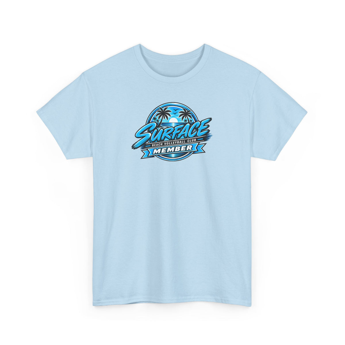Surface Member T-Shirt — Retro Beach Surf Logo Tee