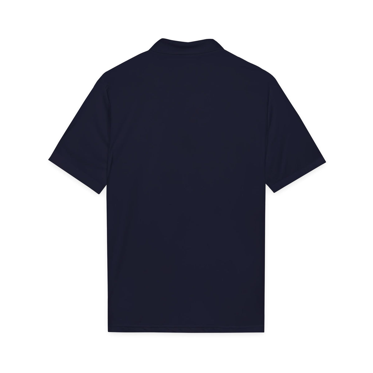 Surfache Men's Performance Polo with Blue Wave Logo — Sporty Golf Shirt