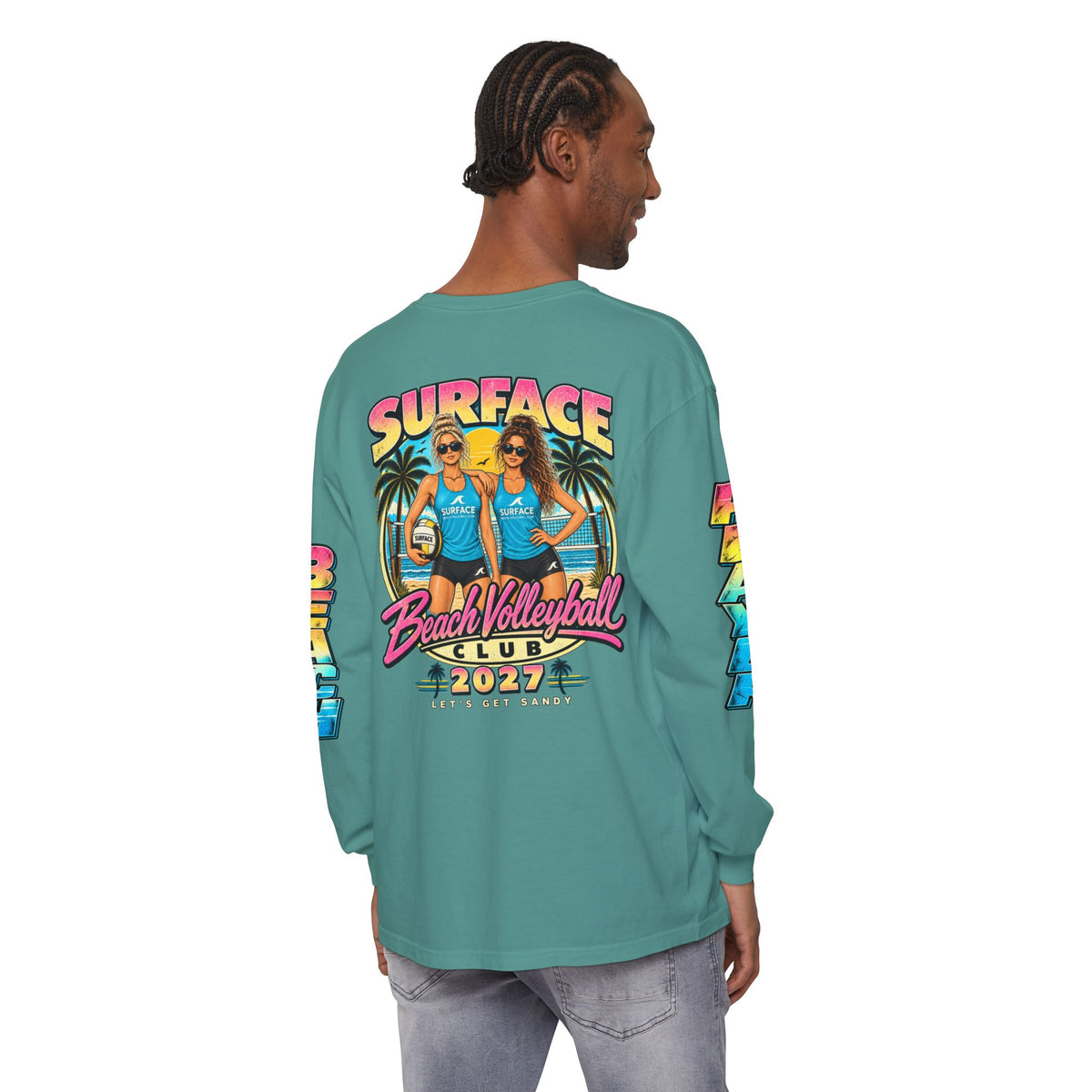 Surface Beach Volleyball Club 2027 Long Sleeve Tee