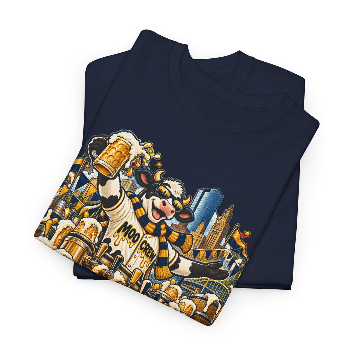 Moo Crew Endless Beer Milwaukee Graphic Tee