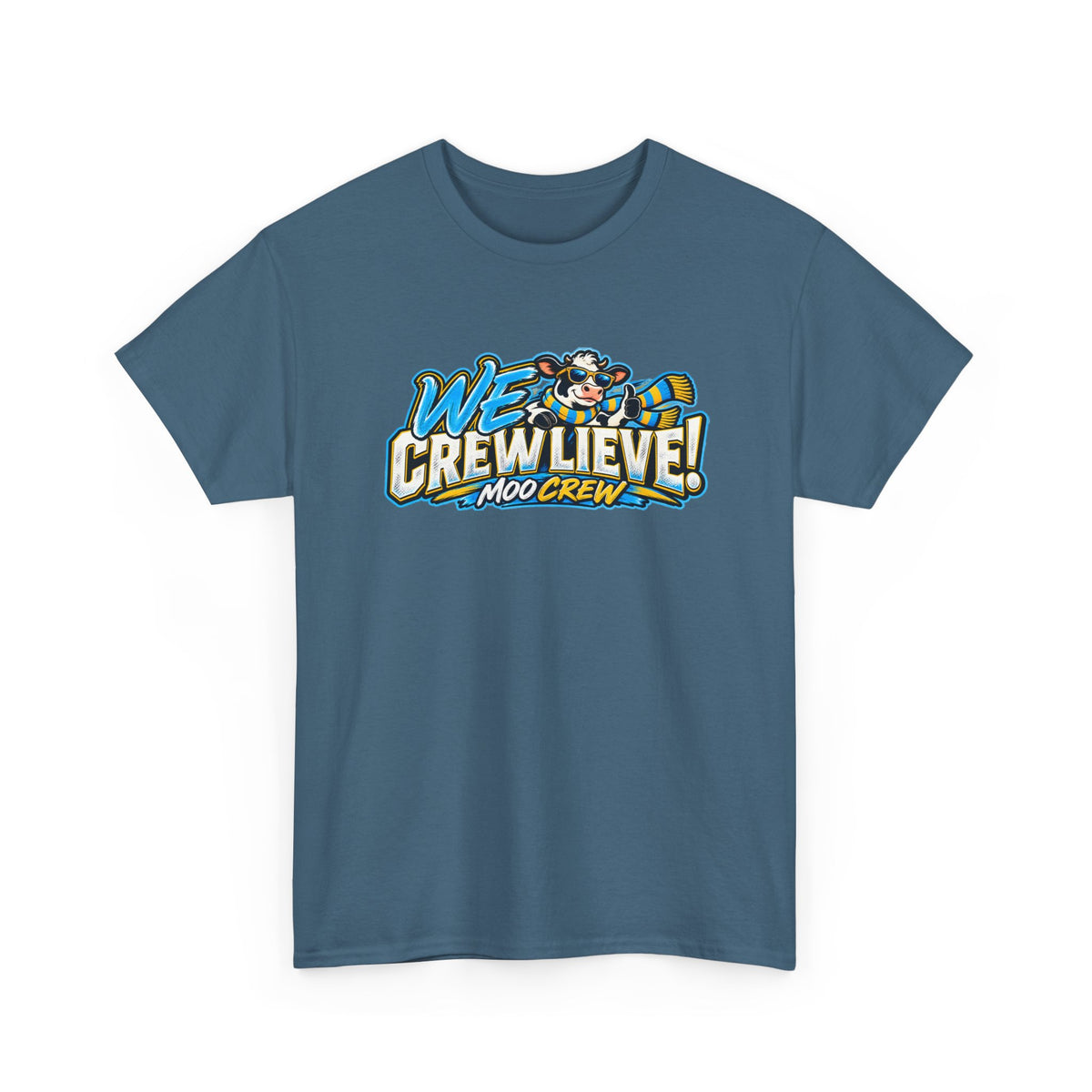 Moo Crew We Crewlieve! Graphic T-Shirt