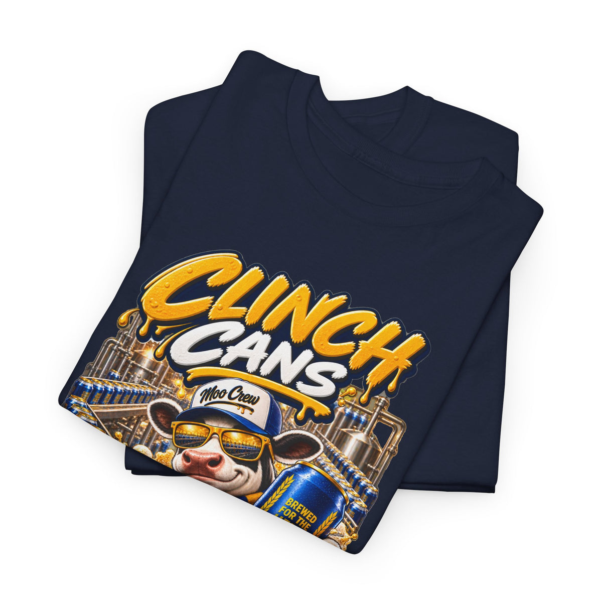 Moo Crew Clinch Cans World Series Champs Baseball Graphic Tee