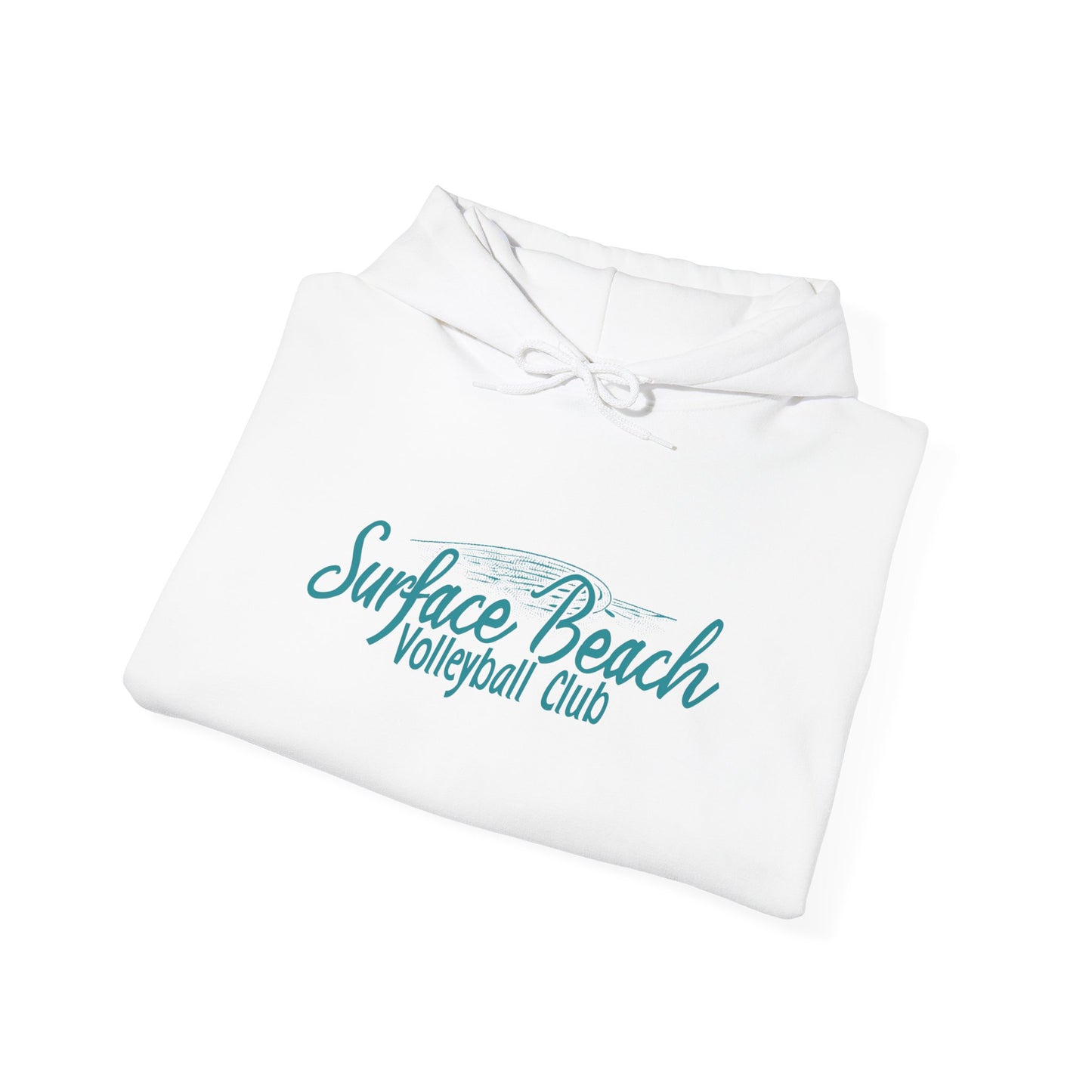 “Partners” Surface Beach Volleyball Club Unisex Heavy Blend™ Hooded Sweatshirt