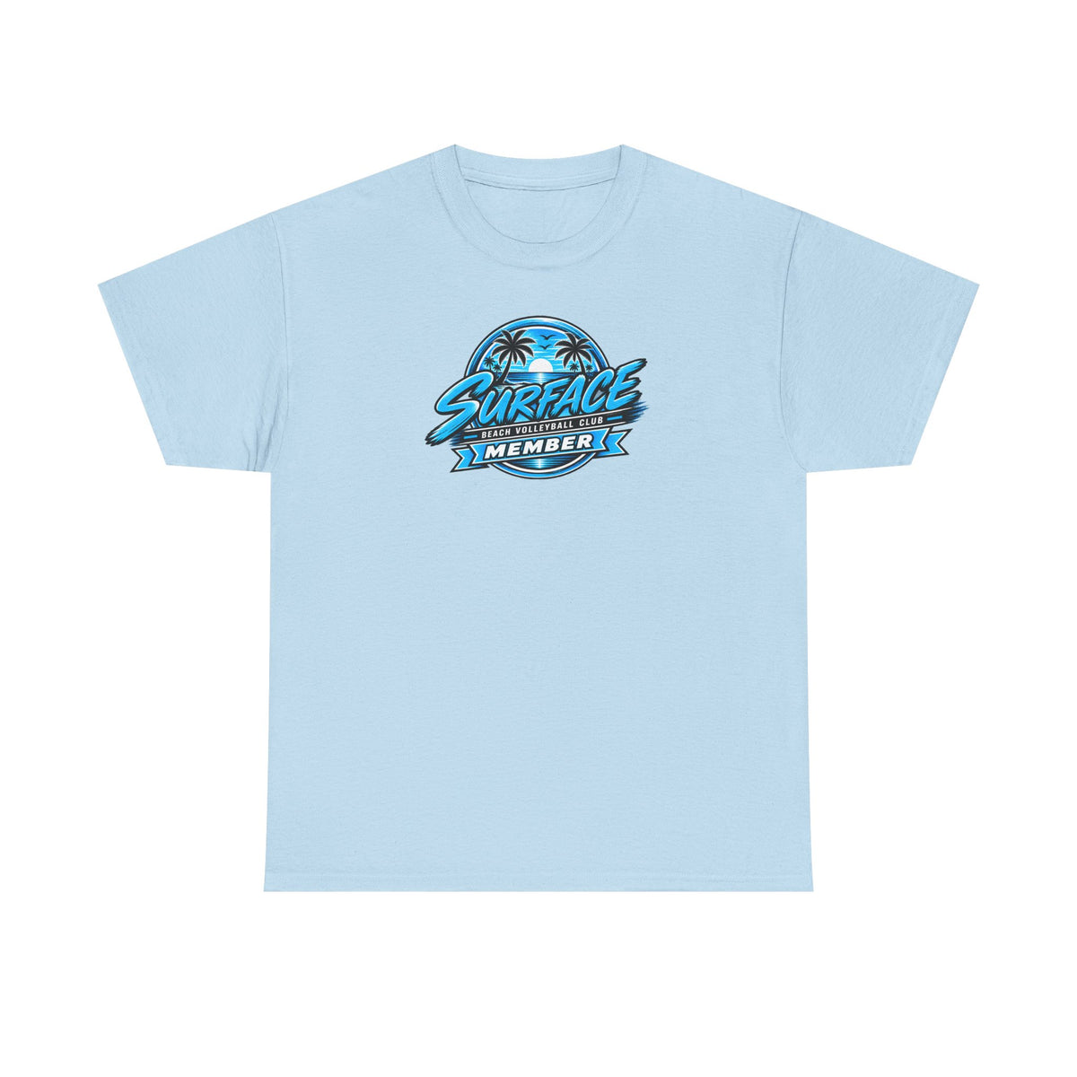 Surface Member T-Shirt — Retro Beach Surf Logo Tee