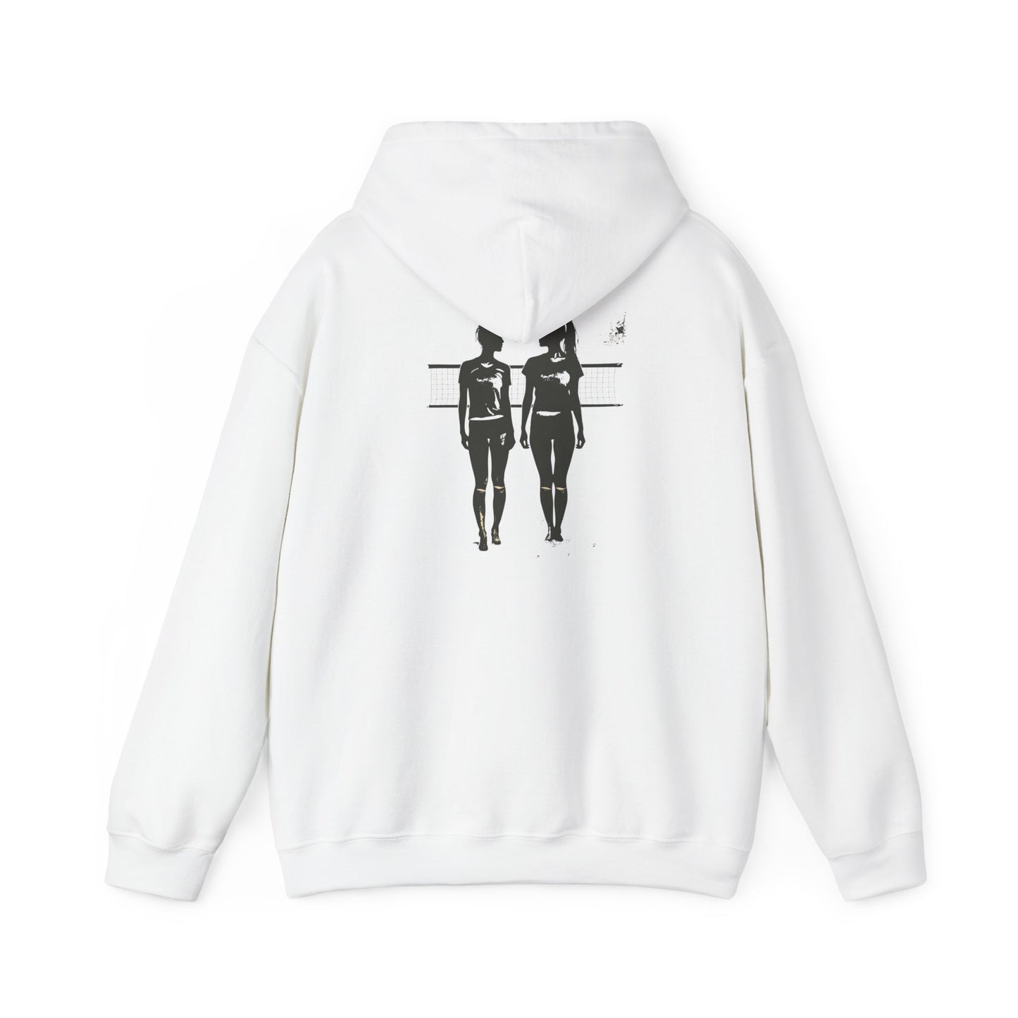 “Partners” Surface Beach Volleyball Club Unisex Heavy Blend™ Hooded Sweatshirt