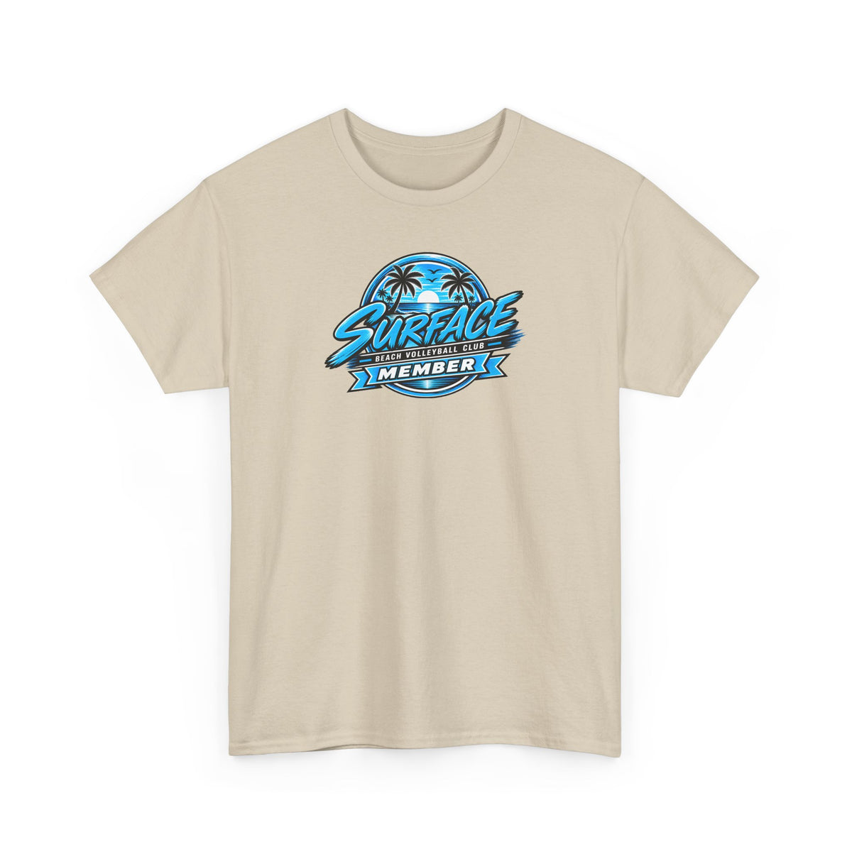 Surface Member T-Shirt — Retro Beach Surf Logo Tee