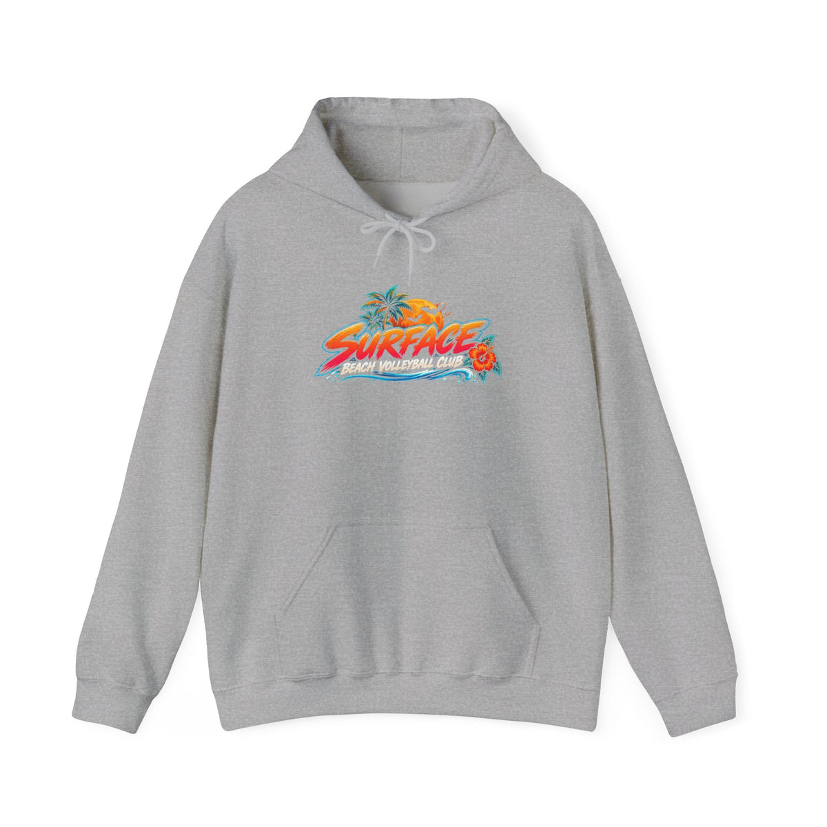 Surface Tropical Halloween Hoodie — Team Werewolves vs Reapers Graphic Pullover